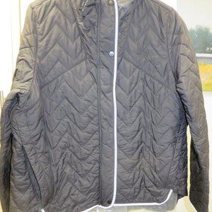 NORTH FACE Black Puffer Jacket XL